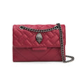Quilted Leather Chain Shoulder Bag
