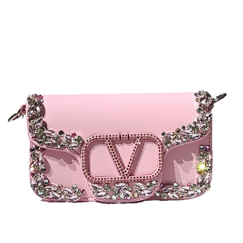 Crystal Embellished Shoulder Bag