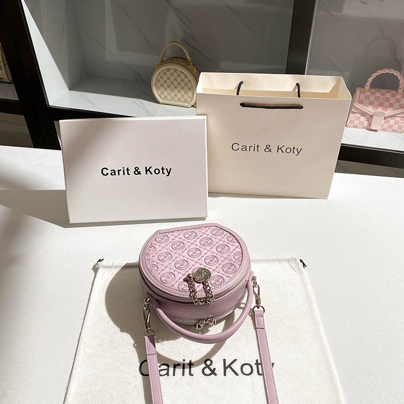 The Velvet Mini Circle Bag