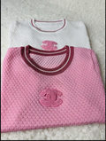 Knit Short-sleeve Sweater, Women's, French-style New
