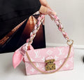 Silk Scarf Lanyard Crossbody Card Holder Protective Case Suitable for iPhone 17 Pro Max