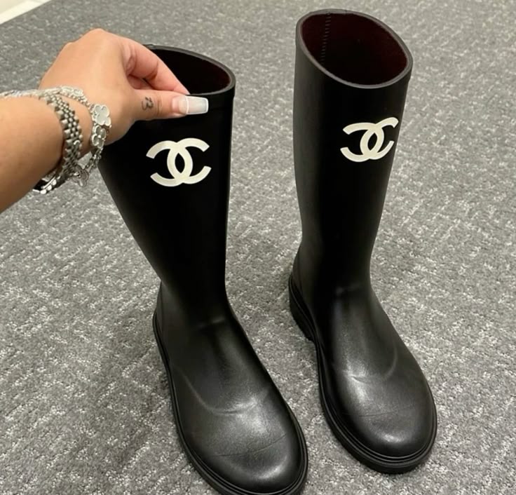 Women's All-season Waterproof Non-slip Below-knee Slimming Versatile Fashion Boots