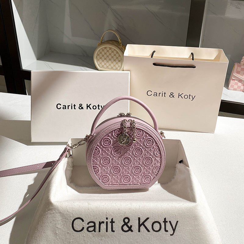 The Velvet Mini Circle Bag
